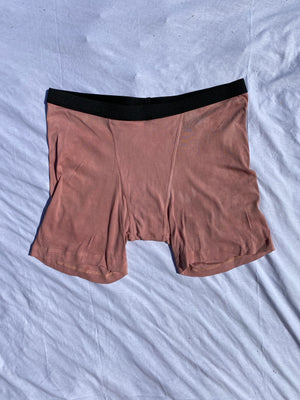 The pink boxer- naturally dyed
